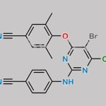 6-Desamino 6-Chloro Etravirine CAS#: 269055-76-7