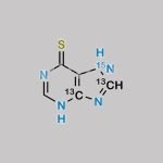 6-Mercaptopurine-13C2-15N CAS#: 1190008-04-8
