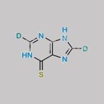 6-Mercaptopurine D2 CAS#: 82677-93-8