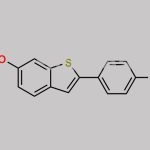 6-Methoxy-2-(4-methoxyphenyl)benzo[b]thiophene CAS#: 63675-74-1