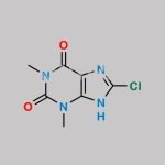 8-Chlorotheophylline CAS#: 85-18-7