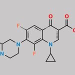 8-Demethoxy-8-Fluoro Gatifloxacin CAS#: 103460-89-5