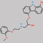 8-Hydroxy Carvedilol CAS#: 159426-95-6