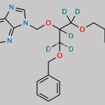 9-[[2-Benzyloxy-1-(Benzyloxymethyl)-Ethoxy]-Methyl]-6-Chloroguanine-d5 CAS#: 1184968-31-7