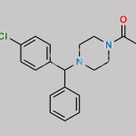 Acetyl 4-Chloro Benzhydryl Piperazine CAS#: 802859-64-9