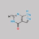 Allopurinol-13C,15N2 CAS#: N/A