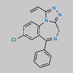 Alprazolam EP Impurity D CAS#: N/A