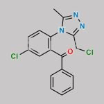 Alprazolam EP Impurity F CAS#: 37945-07-6