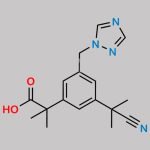 Anastrozole Monoacid Mononitrile CAS#: 1338800-82-0