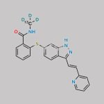 Axitinib-13CD3 CAS#: 1261432-00-1