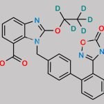 Azilsartan-d5 CAS#: 1346599-45-8