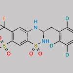 Bendroflumethiazide D5 CAS#: 1330183-13-5