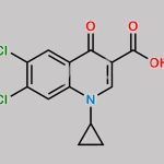 Ciprofloxacin Chloro Analog Acid CAS#: 93107-31-4