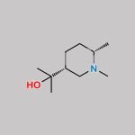 Cis 2-(1,6-dimethylpiperidine-3-yl)propan-2-ol CAS#: 2057-26-3