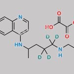 Cletoquine-d4 Oxalate CAS#: 1216461-57-2