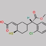 Clopidogrel thiol metabolite H4 CAS#: N/A