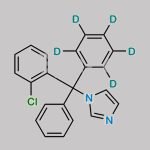 Clotrimazole D5 CAS#: 1185076-41-8