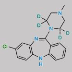 Clozapine D4 CAS#: 204395-52-8