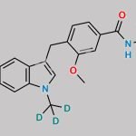 Decyclopentyl Zafirlukast-d3 Methyl Ester CAS#: 1795011-90-3