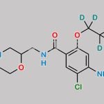 Des-4-fluorobenzyl Mosapride-d5 CAS#: 1246814-79-8
