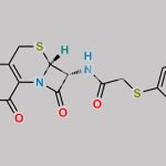 Desacetyl Cephapirin Sodium Salt CAS#: 104557-24-6