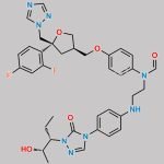 Desethylene Posaconazole N-Formyl CAS#: 357189-96-9