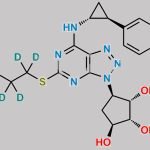Deshydroxyethoxy Ticagrelor-D7 CAS#: N/A