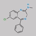 Desoxochlordiazepoxide CAS#: 4393-72-0