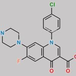 Difloxacin Hydrochloride Trihydrate EP Impurity C CAS#: 98106-19-5