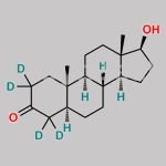 Dihydro Testosterone D4 CAS#: 5295-66-9