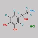 DL-Norepinephrine-d6 Hydrochloride CAS#: 1219803-04-9
