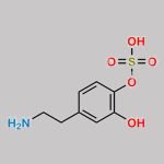 Dopamine 4-O-Sulfate CAS#: 38339-02-5
