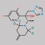 Efinaconazole D4 CAS#: N/A