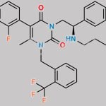 Elagolix 2-Trifluoromethyl Desfluoro Impurity CAS#: N/A