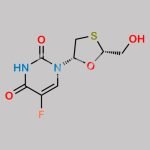 Emtricitabine 5-Fluorouracil Analog CAS#: 145986-11-4