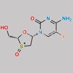Emtricitabine S-Oxide [Mixture of diastereomers] CAS#: 152128-77-3