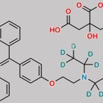 Enclomiphene D10 Citrate CAS#: N/A