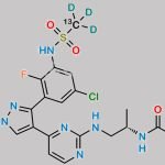 Encorafenib 13CD3 CAS#: N/A