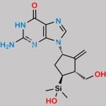 4-Dimethylsilyl entecavir CAS#: 870614-82-7