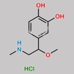 Epinephrine Hydrochloride Methoxy Analog CAS#: 74571-90-7