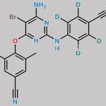 Etravirine D4 CAS#: 1142095-93-9
