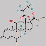 Fluticasone Propionate D5 CAS#: 1093258-28-6