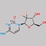 Gemcitabine-13C-15N2 CAS#: 1233921-74-8