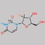 Gemcitabine EP Impurity C-13C,15N2 CAS#: 1233921-75-9