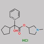 Glycopyrronium Bromide EP Impurity G (HCl) CAS#: 13118-10-0