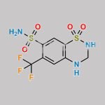 Hydroflumethiazide CAS#: 135-09-1
