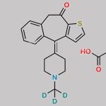 Ketotifen-D3 Fumarate CAS#: 1795138-23-6