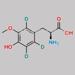 L-3-(4-Hydroxy-3-methoxy-d3-phenyl)alanine CAS#: N/A