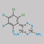 Lamotrigine 13C3D3 CAS#: 1246815-13-3