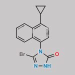 Lesinurad Triazole Amide Impurity CAS#: N/A